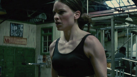 Pic: Hilary Swank in Million Dollar Baby