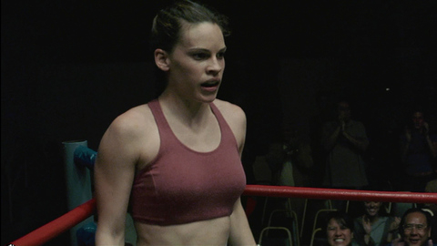 Pic: Hilary Swank in Million Dollar Baby