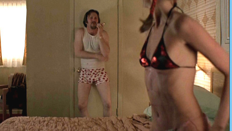 Pic: Polly Shannon in Men with Brooms