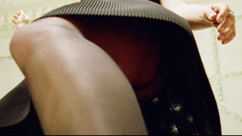 Pic: Kerry Fox in Shallow Grave