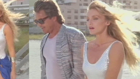 Pic: Arielle Dombasle in Miami Vice