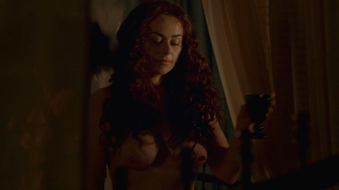 Pic: Polly Walker in Rome