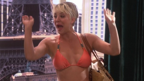 Pic: Kaley Cuoco in The Big Bang Theory