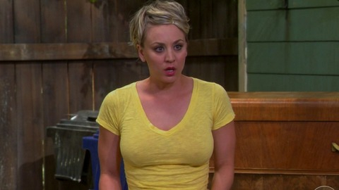 Pic: Kaley Cuoco in The Big Bang Theory