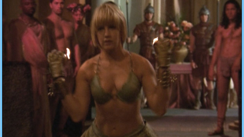 Pic: Renee O'Connor in Xena: Warrior Princess