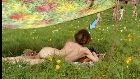 Pic: Laetitia Casta in Born in 68