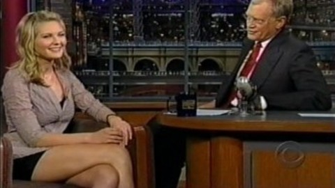 Pic: Kirsten Dunst in Late Show with David Letterman (2009-2015)