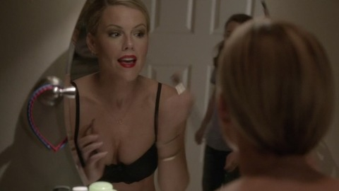 Pic: Kathleen Robertson in Murder in the First