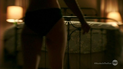 Pic: Kathleen Robertson in Murder in the First (2014-2016)