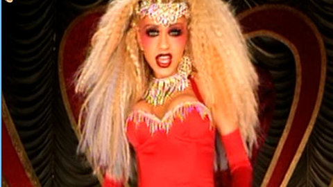 Pic: Christina Aguilera in Lady Marmalade (2001)