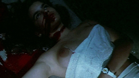 Pic: Katya Berger in The Moon in the Gutter (1983)