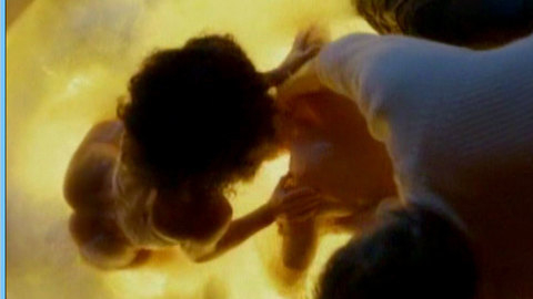 Pic: Dayle Haddon in The Hitchhiker