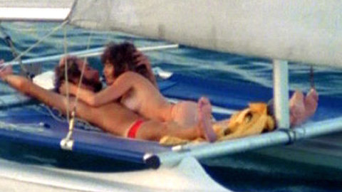 Pic: Fiona Lewis in Tintorera