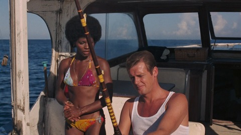 Pic: Gloria Hendry in Live and Let Die