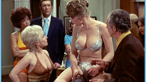 Pic: Margaret Nolan in Carry On Girls