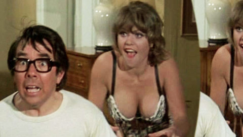 Pic: Margaret Nolan in No Sex Please, We're British