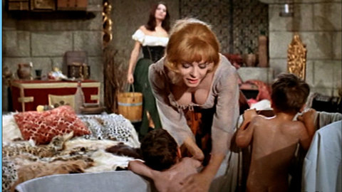 Pic: Michèle Mercier in Angélique: The Road to Versailles