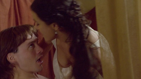 Pic: Emmanuelle Chriqui in The Borgias