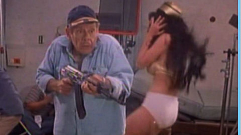 Pic: Julie Strain in The Independent (2000)