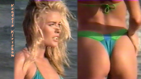 Pic: Vendela Kirsebom in Sports Illustrated 25th Anniversary Swimsuit Video 1989