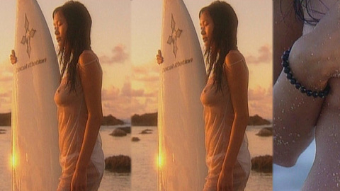 Pic: Audrey Quock in Sports Illustrated: Swimsuit 2000