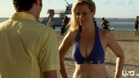 Pic: Bonnie Somerville in Royal Pains