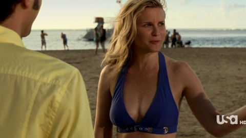 Pic: Bonnie Somerville in Royal Pains