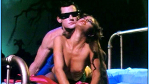 Pic: Michelle Bauer in Café Flesh