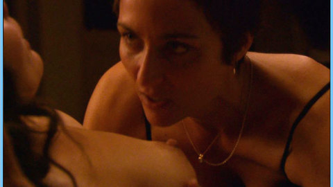 Pic: Rachel Shelley in The L Word