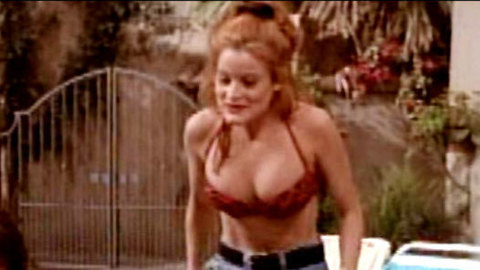Pic: Laura Leighton in Melrose Place