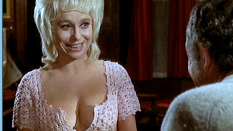 Pic: Barbara Windsor in Carry On Abroad