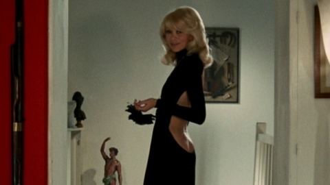 Pic: Mireille Darc in The Tall Blond Man with One Black Shoe