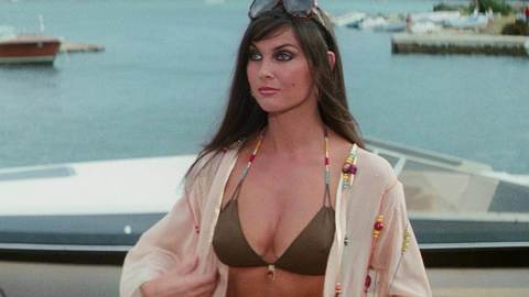 Pic: Caroline Munro in The Spy Who Loved Me