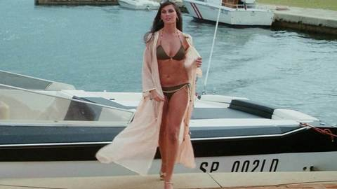 Pic: Caroline Munro in The Spy Who Loved Me