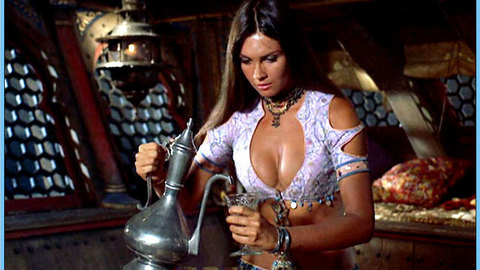 Pic: Caroline Munro in The Golden Voyage of Sinbad