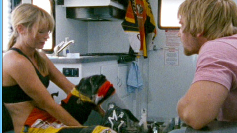 Pic: Cameron Richardson in Supercross