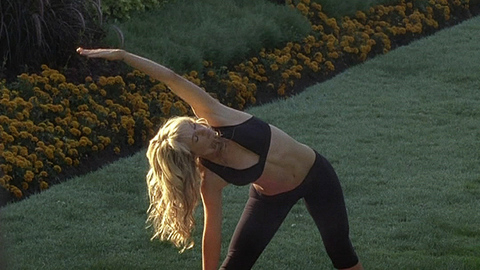 Pic: Cameron Richardson in Harper's Island