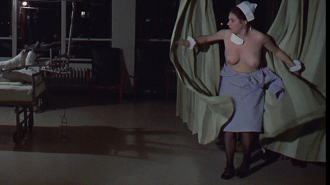 Pic: Carol Drinkwater in A Clockwork Orange