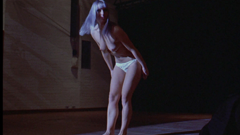 Pic: Virginia Wetherell in A Clockwork Orange