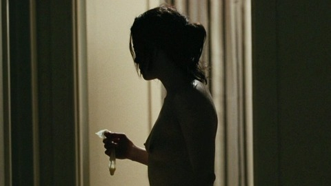 Pic: Emily Hampshire in Good Neighbours
