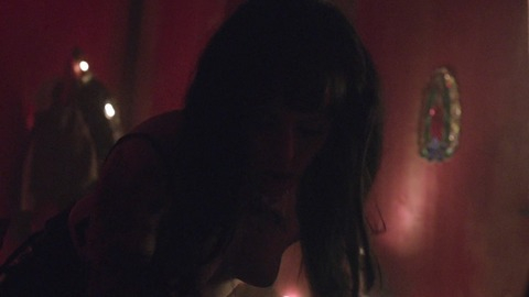 Pic: Emily Hampshire in Man Seeking Woman