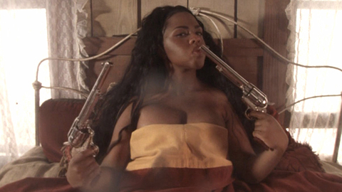 Pic: Lil' Kim in Gang of Roses