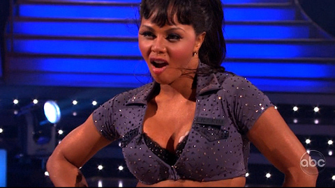Pic: Lil' Kim in Dancing with the Stars