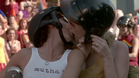Pic: Michelle Clunie in Queer As Folk