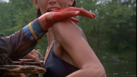 Pic: Leah Ayres in The Burning