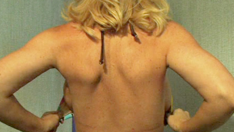 Pic: Rachael Robbins in Bikini Bloodbath Christmas