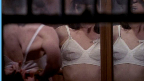 Pic: Amanda Foreman in Breast Men