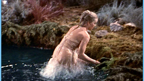 Pic: Anne Francis in Forbidden Planet