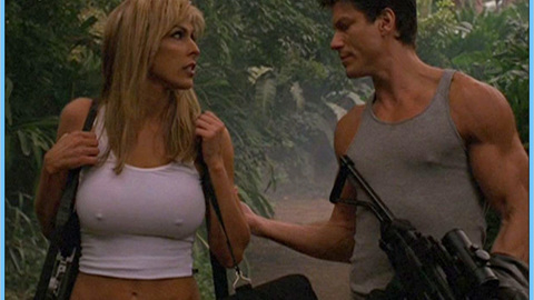 Pic: Melissa Brasselle in The Curse of the Komodo