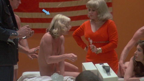 Pic: Roberta Collins in Death Race 2000